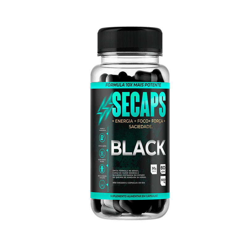 SECAPS BLACK (60 CÁPSULAS)
